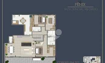 Imagem 3: LOPES ENJOY VENDE Cobertura com 4 dormitórios à venda, 351 m² por R$ 2.562.300 - Recreio d