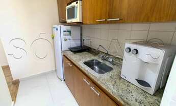 Imagem 4: Flat na Vila Olimpia totalmente mobiliado e com 1x dorm localizado ao lado da Av Bandeiran