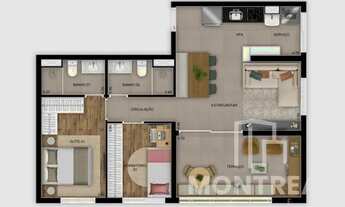 Imagem 6: APARTAMENTO À VENDA NA MOOCA, 2 DORMITÓRIOS. 1 VAGA DE GARAGEM