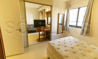 Imagem 5: Flat QI com 25m² contendo 1 dormitório e 1 vaga disponível para locação em Moema