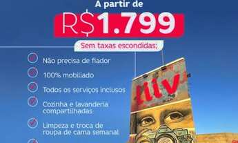 Imagem 5: Flat Mobiliado em Ponta Negra - Liiv Rooms Cobogó