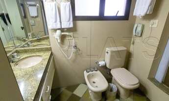 Imagem 3: Flat mobiliado com 48m² com serviços de arrumação diária próximo da Avenida Paulista. Sem