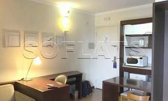 Imagem 2: Flat Radisson no Itaim, com fácil acesso a Marg Pinheiros e Av. Faria Lima com 1x dormitór