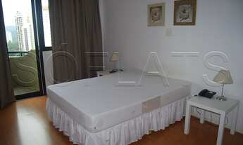 Imagem 7: Flat com 1 dormitório, com com serviços, decorado no centro de Alphaville