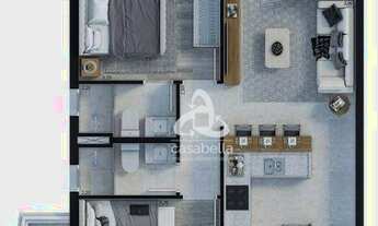 Imagem 5: Apartamento com 2 dormitórios à venda, 65 m² por R$ 663.590,16 - Boqueirão - Santos/SP