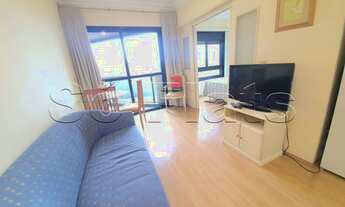 Imagem 2: Metropolitan Hall no Itaim Bibi totalmente mobiliado para locação com 1x dormitório