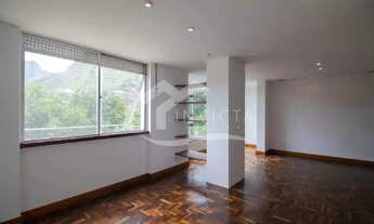 Imagem 3: Original dois quartos revertido para quarto e sala com vista para Lagoa e Cristo