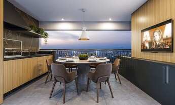 Imagem 4: Apartamento Grande no Tatuapé com 03 Suítes Terraço Gourmet com Churrasqueira a Carvão Opo