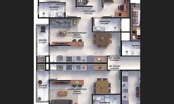 Imagem 7: LANÇAMENTO! Nova Palhoça - 2 e 3 q(suíte), elev., 300m. antiga FATENP entrega dez 2023!