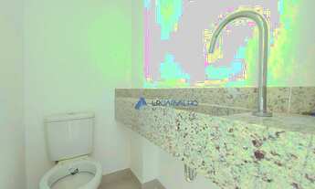 Imagem 3: Village com 2 dormitórios com piscina à venda, 100 m² por R$ 810.000 - Campo Grande - Sant