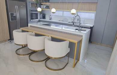 Imagem 3: Casa a venda na cidade alpha Ceará, toda projetada e decorada, energia solar