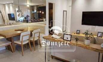 Imagem 4: Apartamento com 2 dormitórios à venda, 65 m² por R$ 560.000,00 - Santa Maria - Santo André