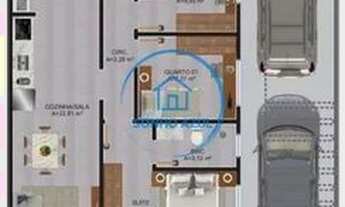 Imagem 3: Casa 03 dormitórios, sendo 01 suíte em Forquilhas, São José/SC