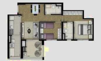 Imagem 15: Apartamento para venda com 70 metros quadrados com 2 quartos em Vila Leopoldina - São Paul