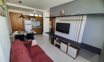 Imagem 4: EC- Flat mobiliado, 01 quarto, andar alto, nascente, alto padrão