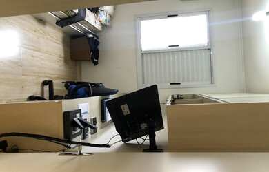 Imagem 5: Apartamento para aluguel possui 20 metros quadrados com 1 quarto