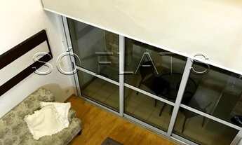 Imagem 7: Duplex com 1 dormitório, com serviços ao lado da Avenida Luís Carlos Berrini. Sem fiador