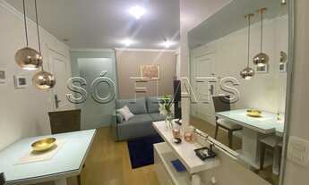 Imagem 6: Flat reformado disponível para locação na Vila Olímpia com 48m², 1 vaga e 2 dorm