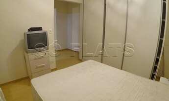 Imagem 7: Flat com 1 dormitório, quarto e sala separados, flat ao lado do Colégio Dante Alighieri