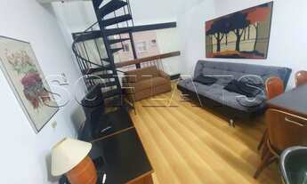 Imagem 4: Duplex mobiliado com serviços, com 1 dormitório 56m² a 3 minutos andando da Avenida Paulis