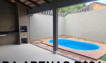 Imagem: Casa com piscina 3 quartos sendo 2 suítes