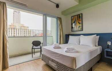 Imagem 4: Apartamento com 1 Quarto para alugar, 24m² - Santa Cecília