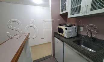 Imagem 4: Flat totalmente equipado no QI 30m² 1 dorm 1 vaga em Moema para locação