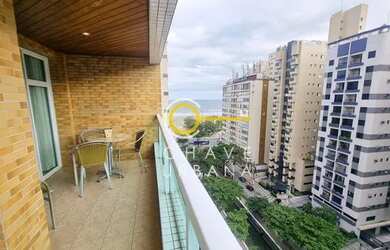 Imagem 2: Apartamento com 3 dormitórios para alugar, 141 m² por R$ 6.500,00/mês - Pompéia - Santos/S