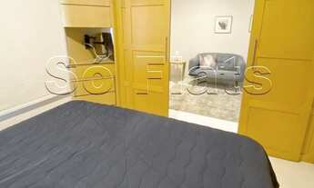 Imagem 6: Flat mobiliado com 1 dormitórios e serviços, ao lado do metrô e Hospitais da Vila Clementi