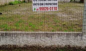Imagem: Vendo terreno cercado na Praia do Ervino