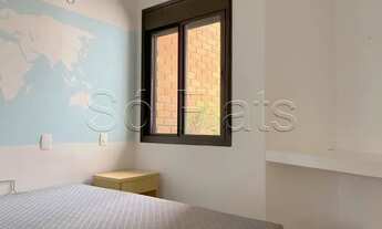 Imagem 6: Flat no Montecattini no Morumbi disponível para locação contendo 35m², 1 dormitório e 1 va