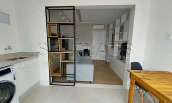 Imagem 4: Residencial disponível para locação no bairro do Brooklin, contendo 1 dormitório e 1 vaga