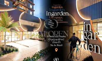 Imagem 4: Lançamento na Av. Brasil Ingarden Residence, 3Q, torre única com lazer completo