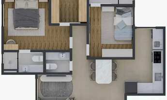 Imagem 7: Cobertura à venda no Solar das Jabuticabeiras com 3 quartos e 139m²