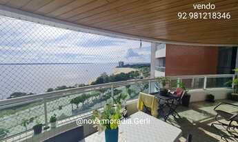 Imagem 7: Beethoven 4suites sala integrada com a varanda e vista Rio Negro