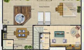 Imagem 6: Apartamento c/ 103 m2 com 3 quartos em Setor Noroeste - Brasília - DF