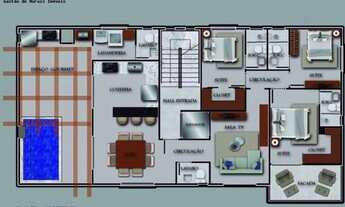 Imagem 3: Cobertura para Venda em Barra Velha, Itajuba, 3 dormitórios, 3 suítes, 4 banheiros, 2 vaga