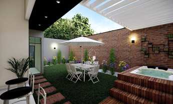 Imagem 4: Casa com 3 dormitórios à venda, 215 m² por R$ 999.000 - Condomínio Residencial Jardim Cali