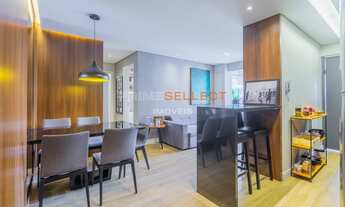 Imagem 2: Equilibrio Champagnat, andar alto, mobiliado, face norte