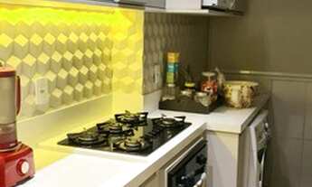 Imagem 6: Apartamento Edifício NYC com Sala Estendida e Churrasqueira