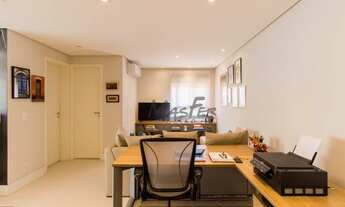 Imagem 4: Apartamento descolado, clean com 1 Suíte, varanda grande, 2 banheiros + 2 vagas, ótimo la