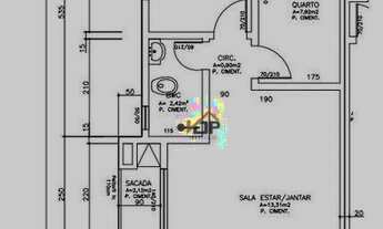 Imagem 3: Apartamento com 2 dormitórios à venda, 45 m² por R$ 205.000,00 - Parque da Fonte - São Jos