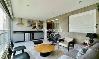 Imagem 2: Apartamento com 2 dormitórios para alugar, 107 m² por R$ 14.554,00/mês - Brooklin Novo - S