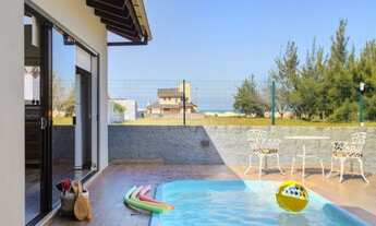 Imagem: Casa de praia com 3dorm climatizados piscina