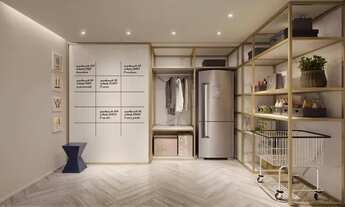 Imagem 2: Apartamento para venda possui 51 metros quadrados com 2 quartos