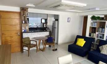 Imagem 7: MOBILIADO AQUAMARE ALTIPLANO 3 quartos, 90m2, andar alto prédio clube VISTA MAR