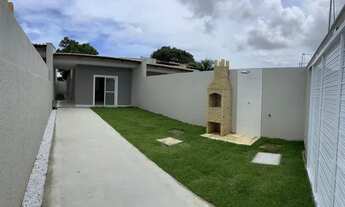 Imagem 2: Casa Plana De 3 Quartos No Bairro Alvorada Em Pacatuba 300 Metros Da Ce 060!