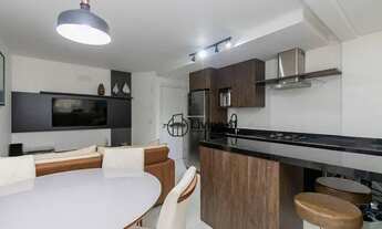 Imagem 2: Apartamento com 1 dormitório para alugar, 39 m² por R$ 2.903/mês - Alto da Rua XV