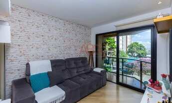 Imagem 3: Apartamento com 1 dormitório para alugar, 78 m² por R$ 5.190,83/mês - Vila Leopoldina - Sã