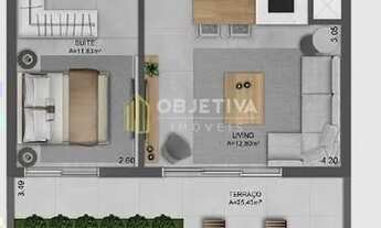 Imagem 16: Apartamento à venda 1 Quarto 1 Suite 1 Vaga 47.51M² Mont Serrat Porto Alegre - RS